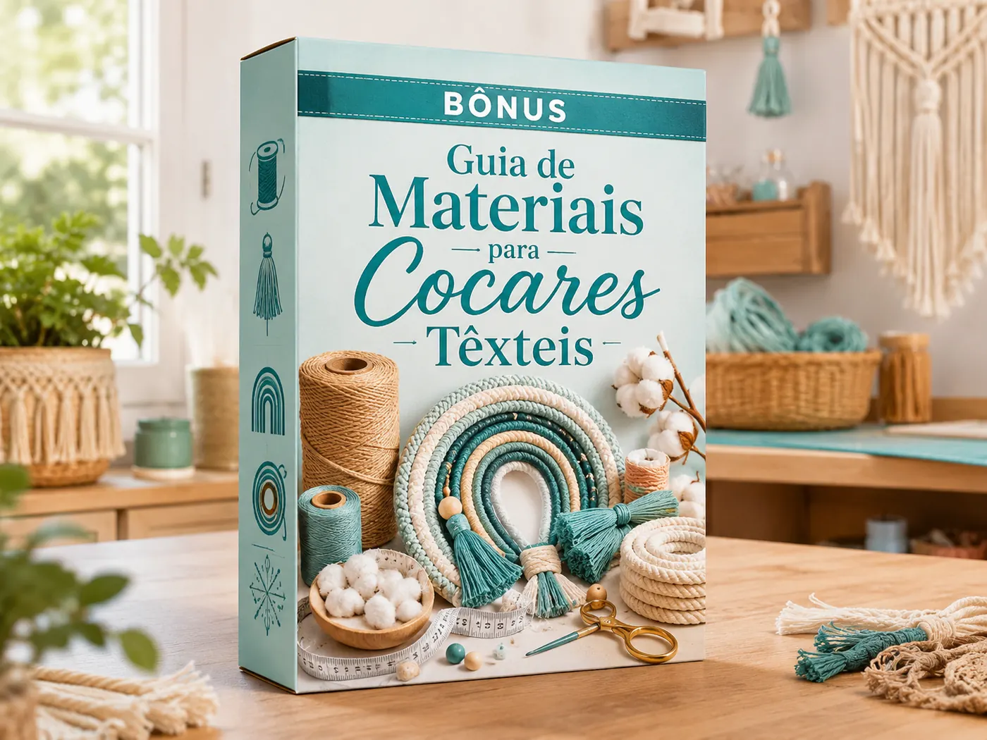 Bônus Guia de Materiais para Cocares Têxteis